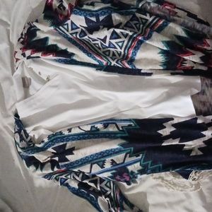 White shirt with cover